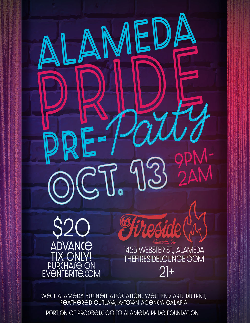 The Fireside Lounge  The Fireside Lounge Presents and Event on October 2nd  promotion flier on Digifli com