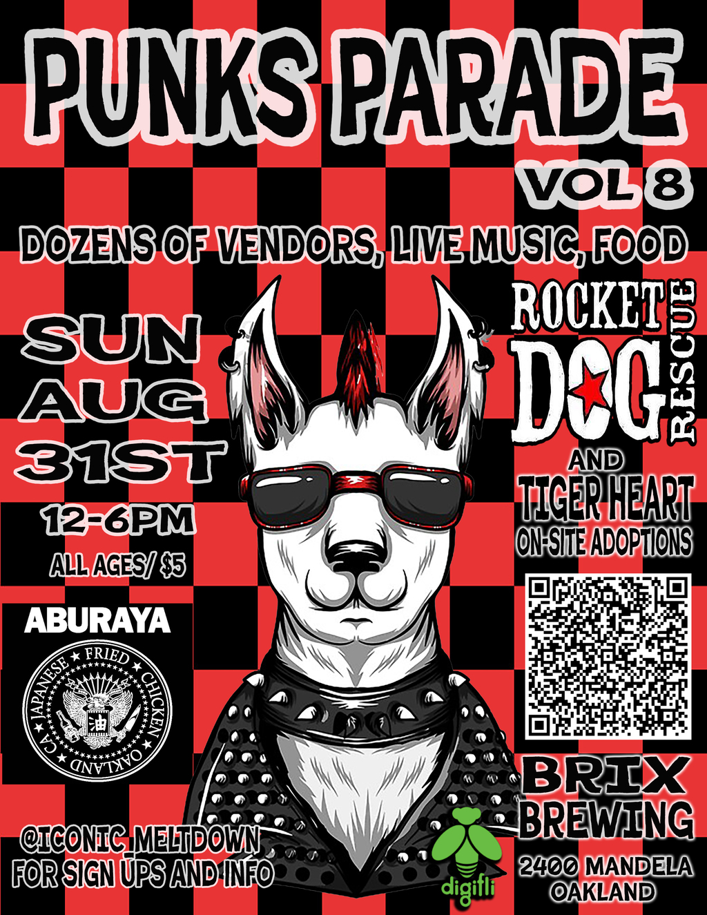 unkown Brix Brewing  Oakland promotion flier on Digifli com