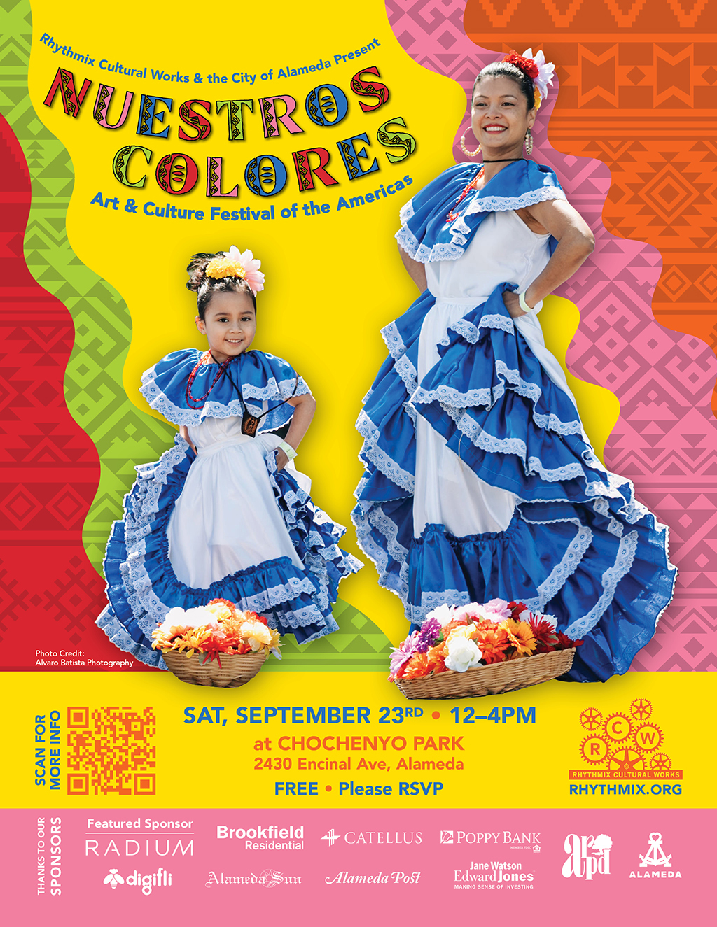 Rhythmix Cultural Works Explore Art   Culture at the Alameda Art   Culture Festival  promotion flier on Digifli com