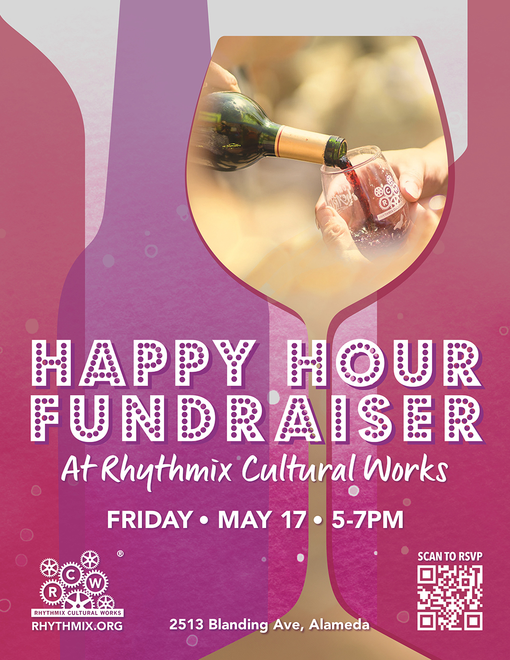 Rhythmix Cultural Works Join us for an Evening of Art and Music at Rhythmix Cultural Works  promotion flier on Digifli com