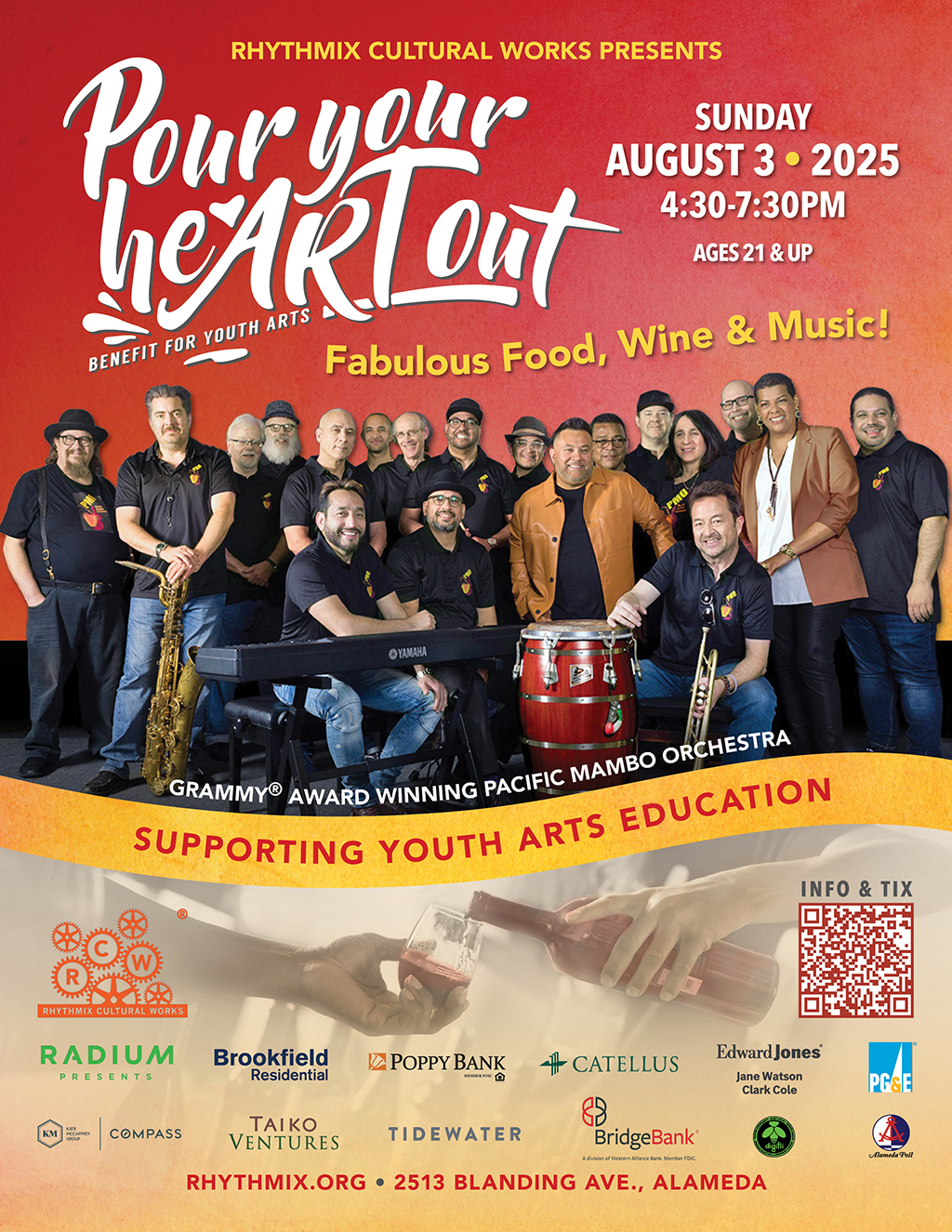 Rhythmix Cultural Works Rhythmix Cultural Works  Alameda promotion flier on Digifli com