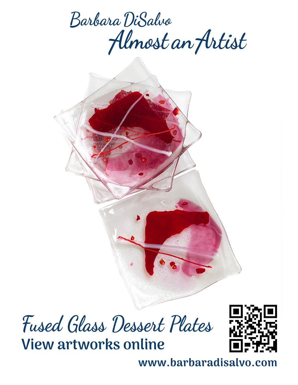 unkown Barbara DiSalvo   Online Exhibition promotion flier on Digifli com