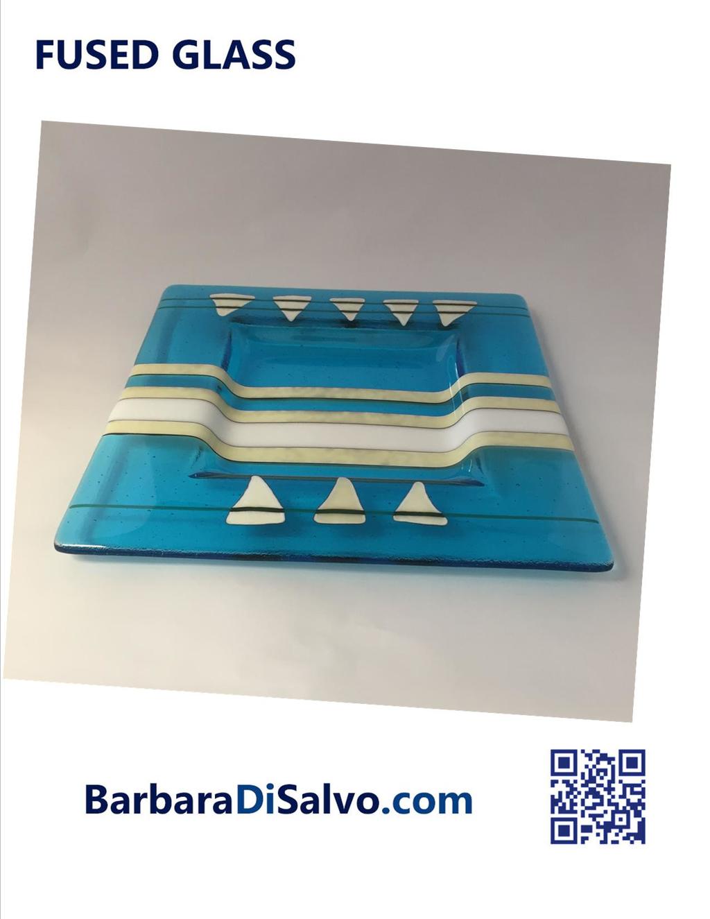  Fused Glass Artistry  Barbara Di Salvo promotion flier on Digifli com